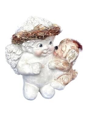 Dreamsicles Cherubs Angel 1994 Figurine Love My Puppy DC131